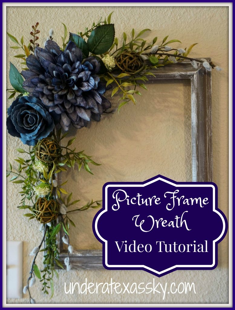 Picture Frame Wreath Video Tutorial