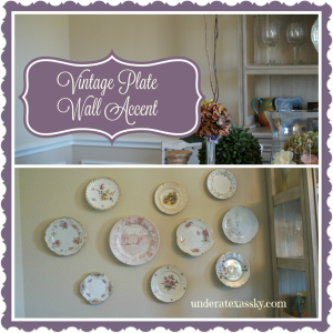 Vintage China Accent Wall