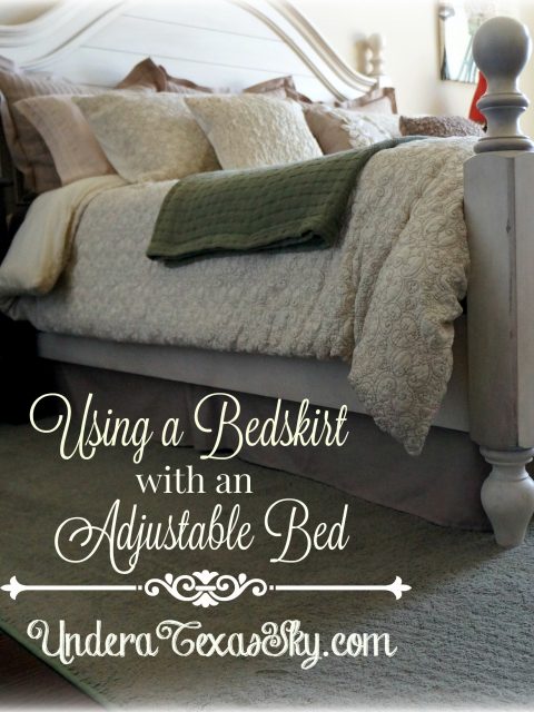 Using a Bedskirt with an Adjustable Bed