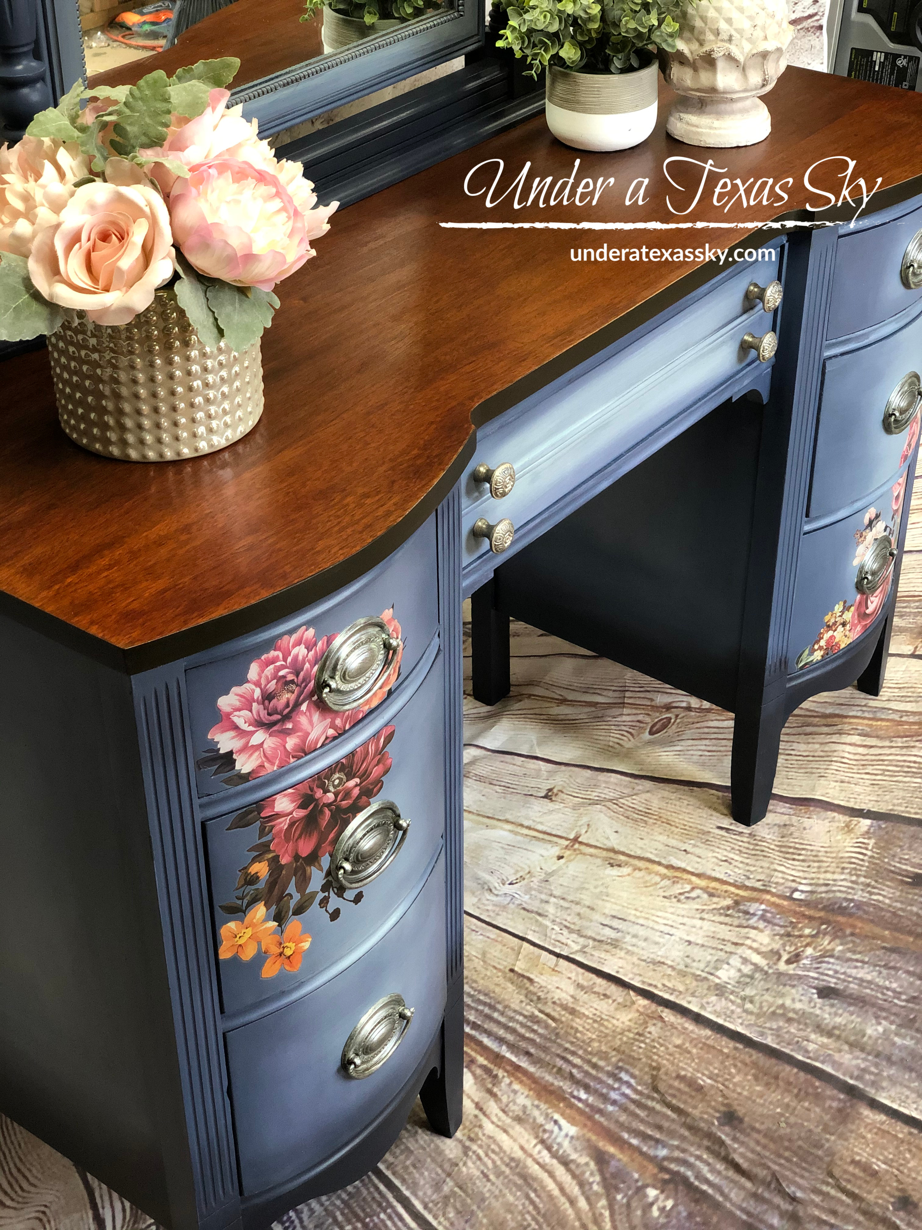 DIY Office Storage Cabinet With Dixie Belle Paint - Organized-ish